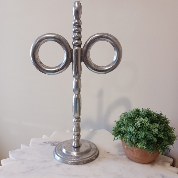 Source Unknown Other - SOLD Countertop Handtowel Stand